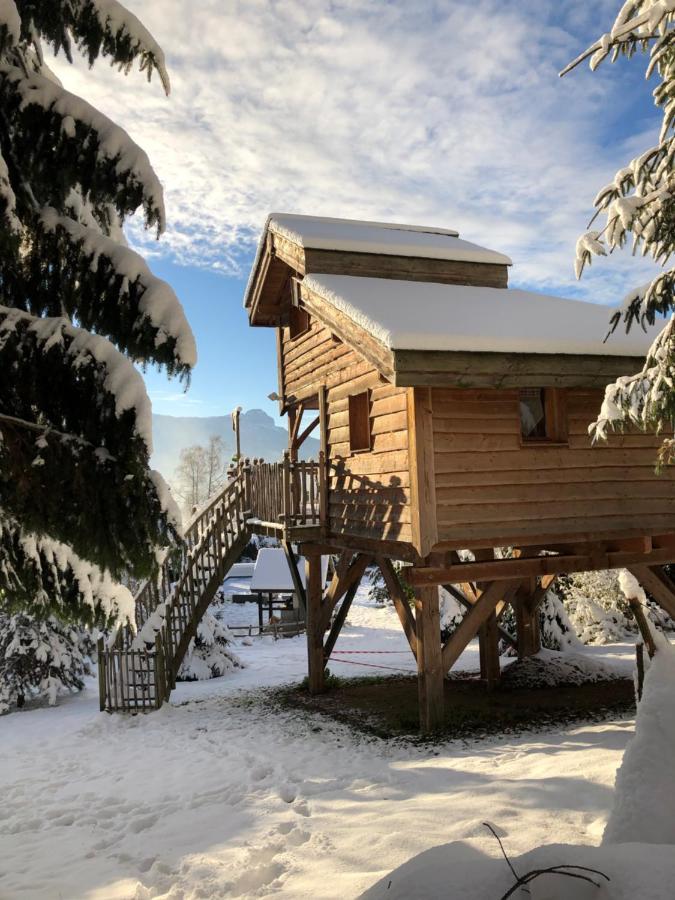 La Cabane A L'Oree Des Bornes Эвир Экстерьер фото
