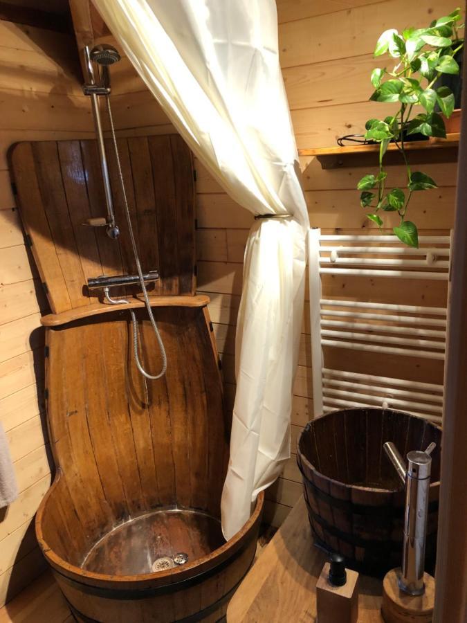 La Cabane A L'Oree Des Bornes Эвир Экстерьер фото