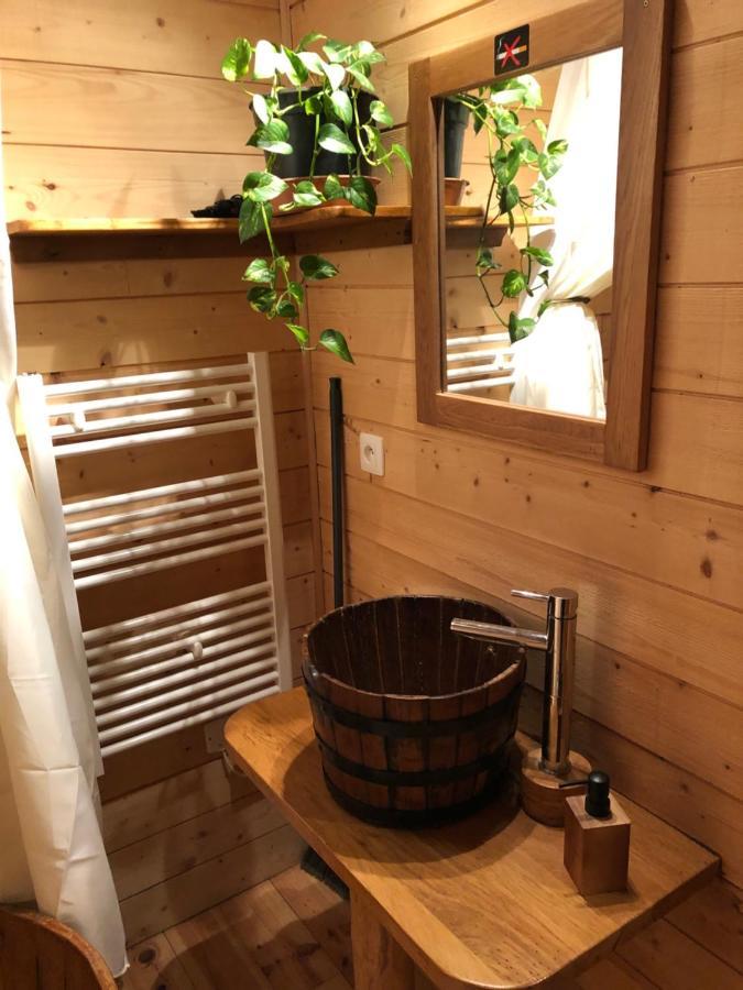 La Cabane A L'Oree Des Bornes Эвир Экстерьер фото