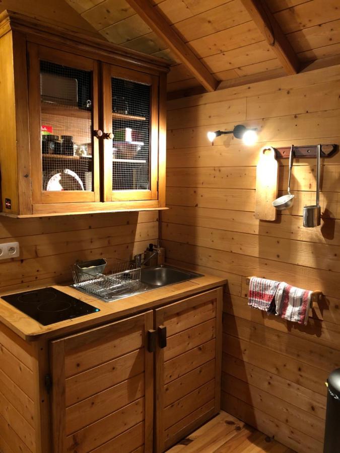 La Cabane A L'Oree Des Bornes Эвир Экстерьер фото
