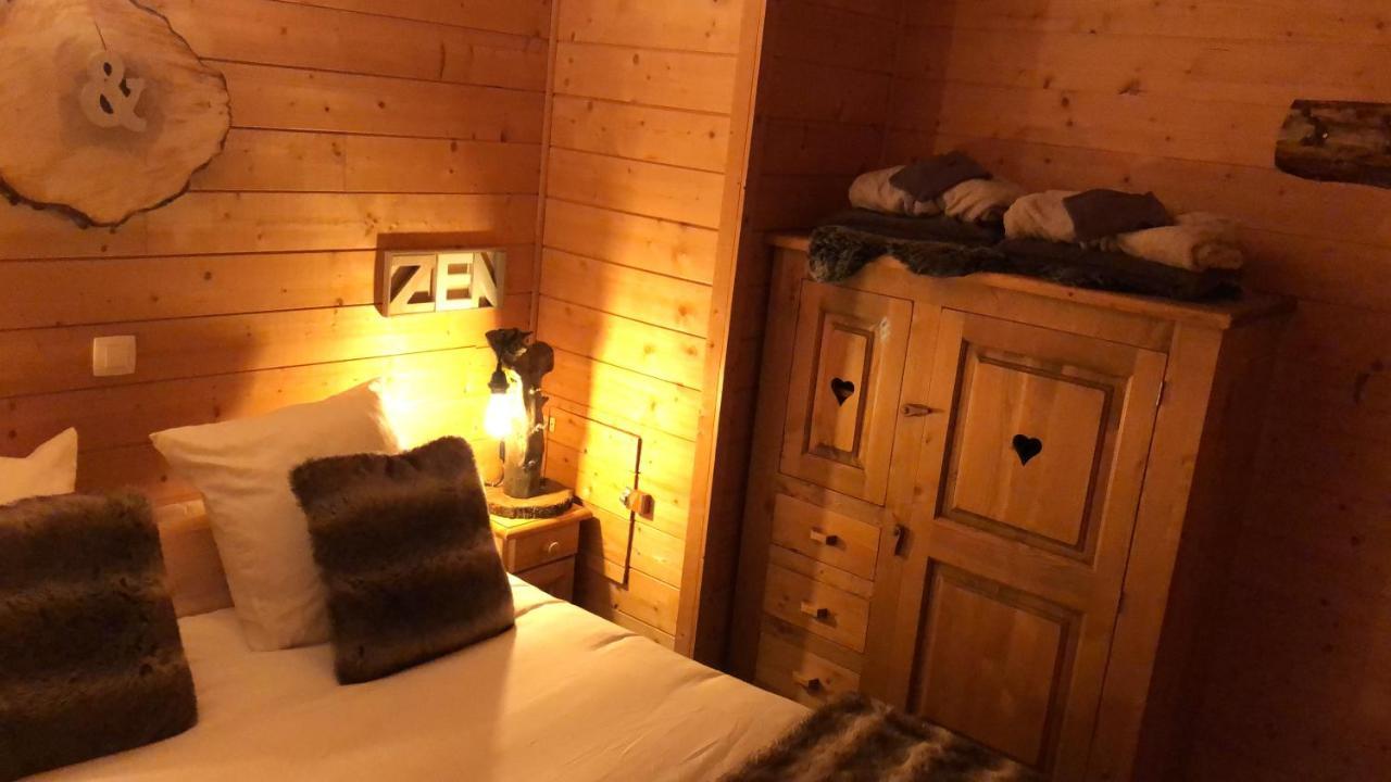 La Cabane A L'Oree Des Bornes Эвир Экстерьер фото